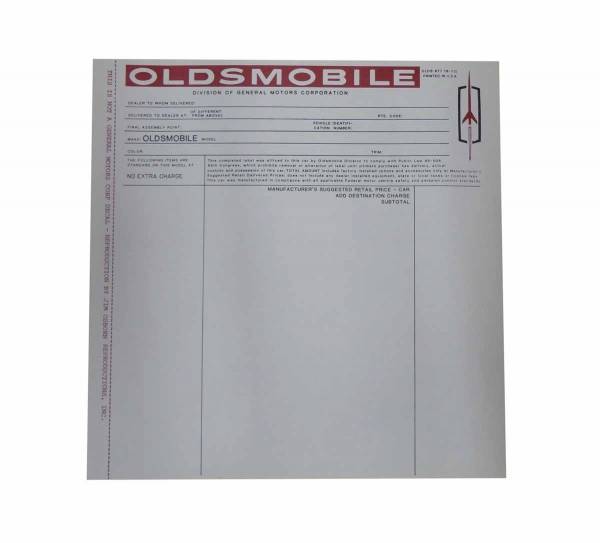 Rubber The Right Way - New Car Window Price Sheet