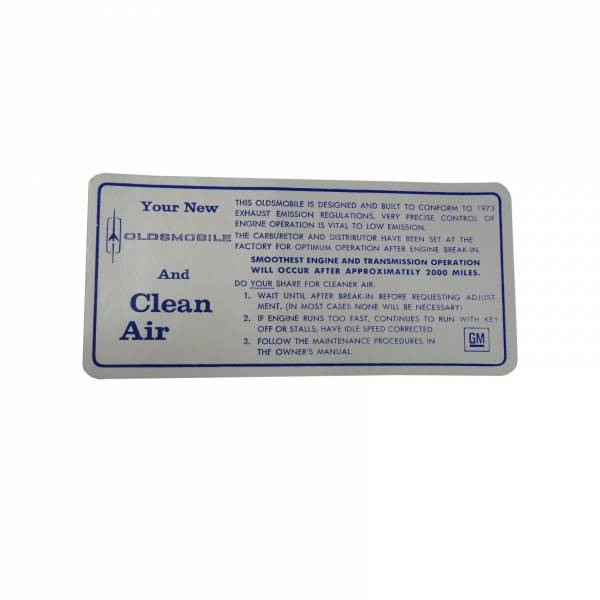 Rubber The Right Way - Trunk Clean Air Decal