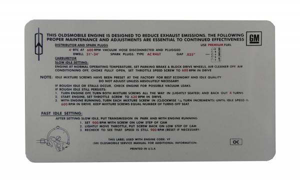 Rubber The Right Way - Emission Decal - 250-1V