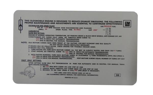 Rubber The Right Way - Emission Decal - 455-2V