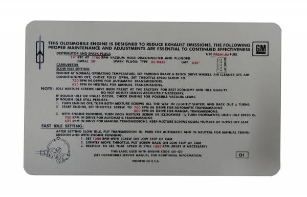 Rubber The Right Way - Emission Decal - 350-4V