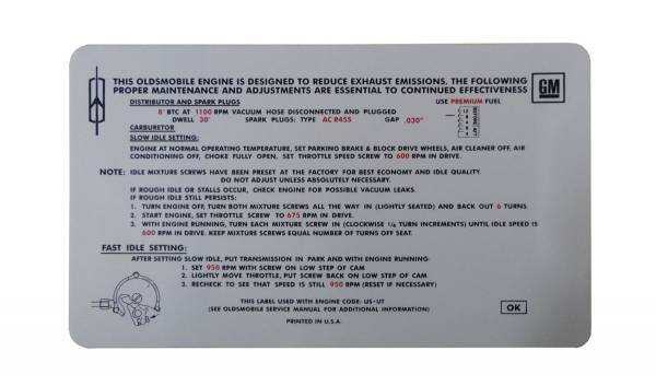 Rubber The Right Way - Emission Decal - 455-4V