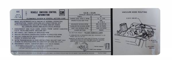 Rubber The Right Way - Emission Decal - 350-4V