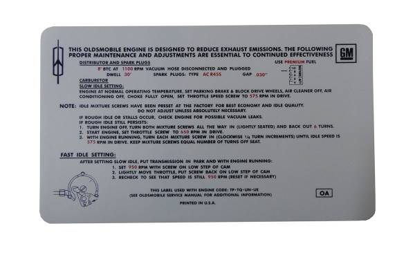 Rubber The Right Way - Emission Decal - 455-4V