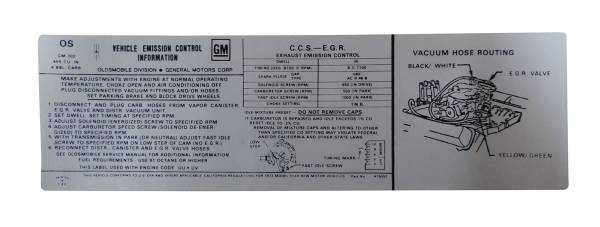 Rubber The Right Way - Emission Decal - 455-4V