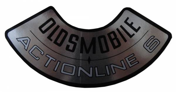 Rubber The Right Way - "Actionline 6" Air Cleaner Decal