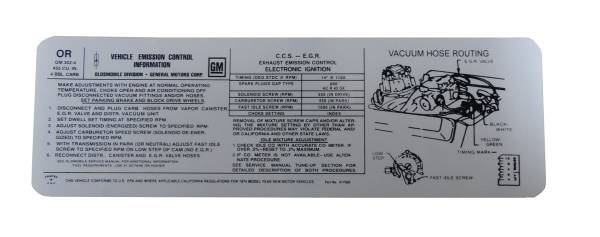 Rubber The Right Way - Emission Decal - 455-4V
