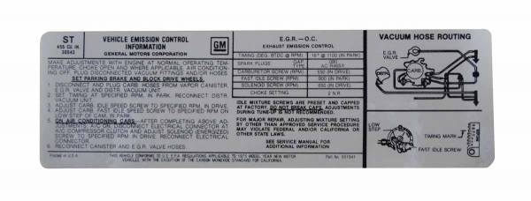 Rubber The Right Way - Emission Decal - 455-4V