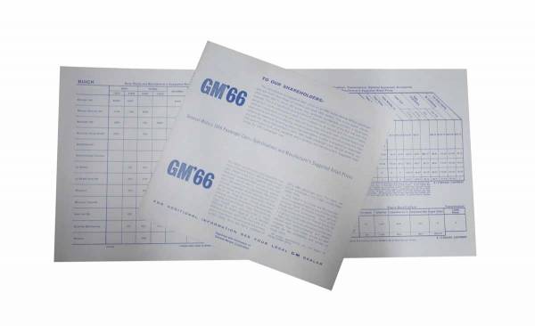 Rubber The Right Way - GM New Vehicle Retail Price Book