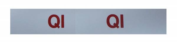 Rubber The Right Way - "QI" Engine Code Decal