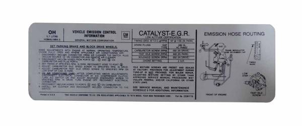 Rubber The Right Way - Emission Decal - 350-4V