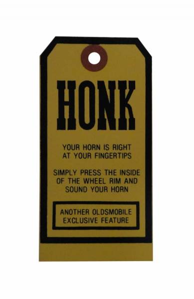 Rubber The Right Way - Rim Blow Horn Ring Instructions Decal