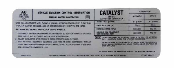 Rubber The Right Way - Emission Decal - 305-2V