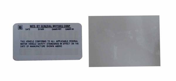 Rubber The Right Way - Vehicle Certification Decal Kit