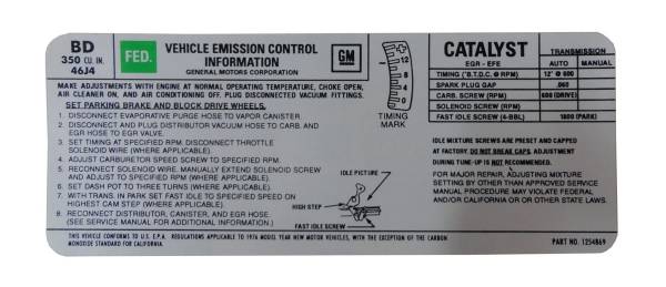 Rubber The Right Way - Emission Decal - 350-4V