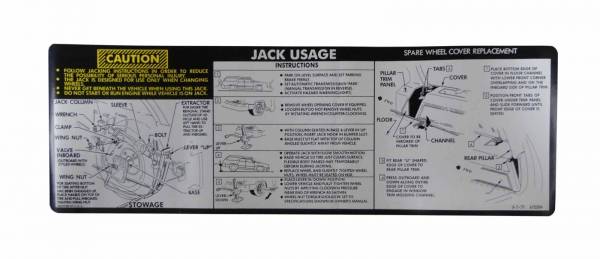 Rubber The Right Way - Jack Instructions Decal