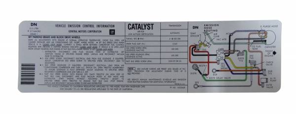 Rubber The Right Way - Emission Decal - 305 (California Car)