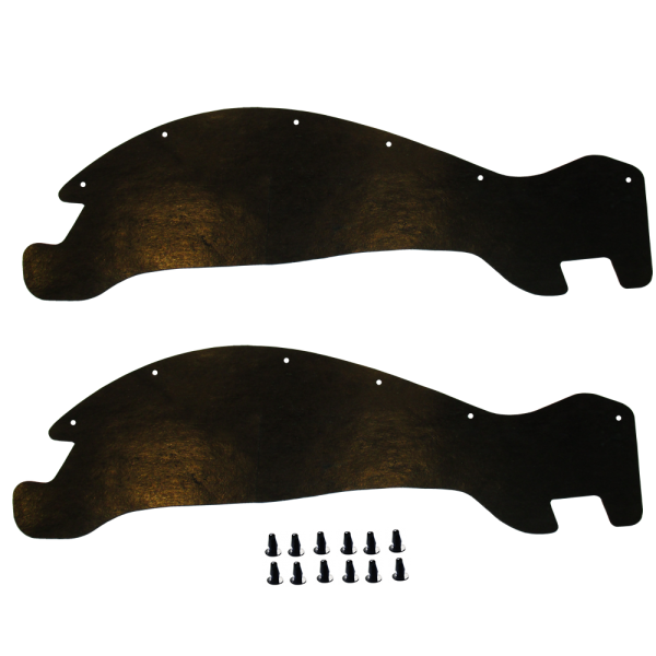 Rubber The Right Way - A Arm Dust Shield Kit - With ZR2 Package