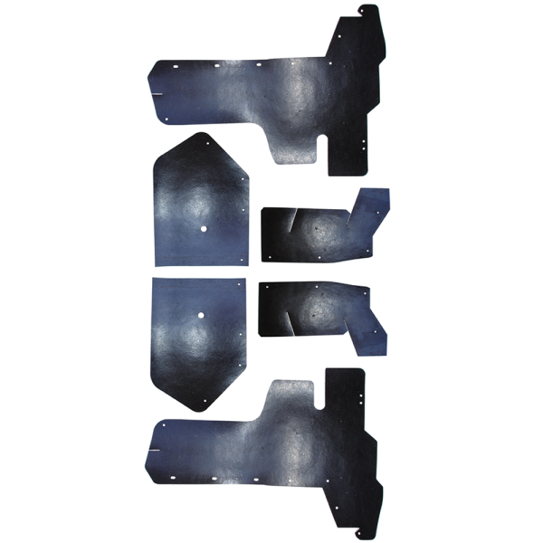 Rubber The Right Way - Splash Apron / A Arm Dust Shield Kit