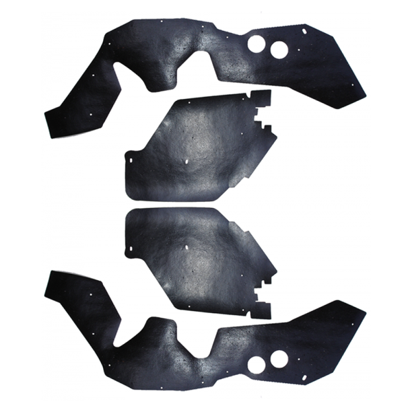 Rubber The Right Way - Splash Apron / A Arm Dust Shield Kit