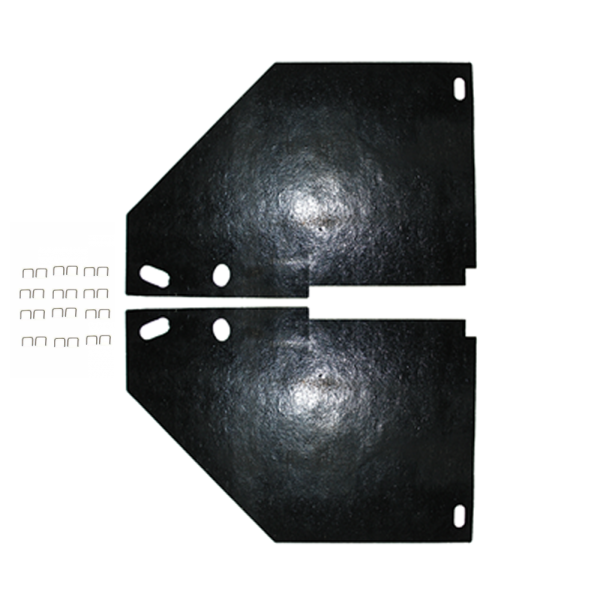 Rubber The Right Way - Front Inner Fender Seals - at Rear