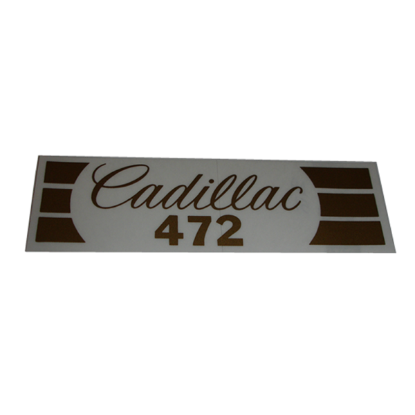 Rubber The Right Way - Air Cleaner "472" Decal - On Snorkel