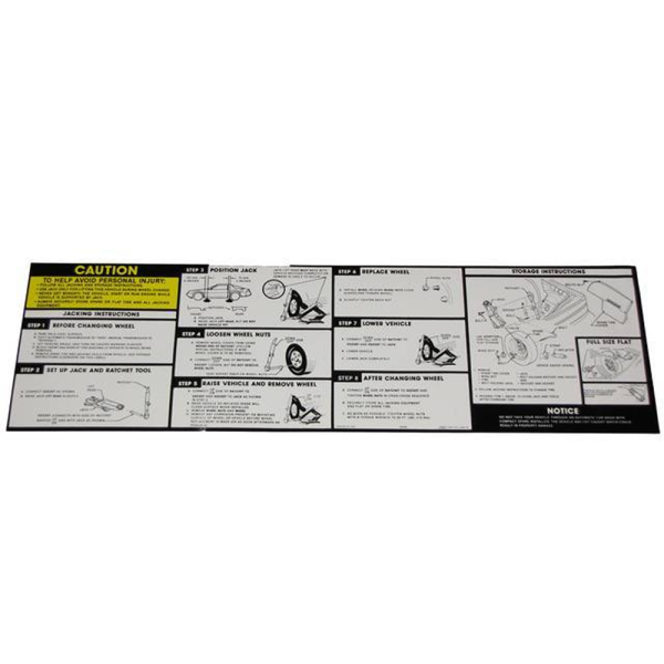 Jim Osborne Reproductions - Jack Instructions Decal