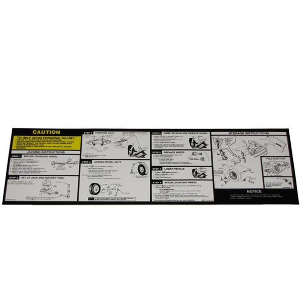 Jim Osborne Reproductions - Jack Instructions Decal