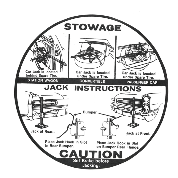 Jim Osborne Reproductions - Jack Instructions Decal
