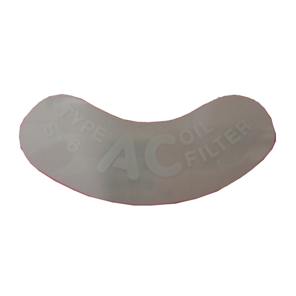 Rubber The Right Way - Oil Filter Decal