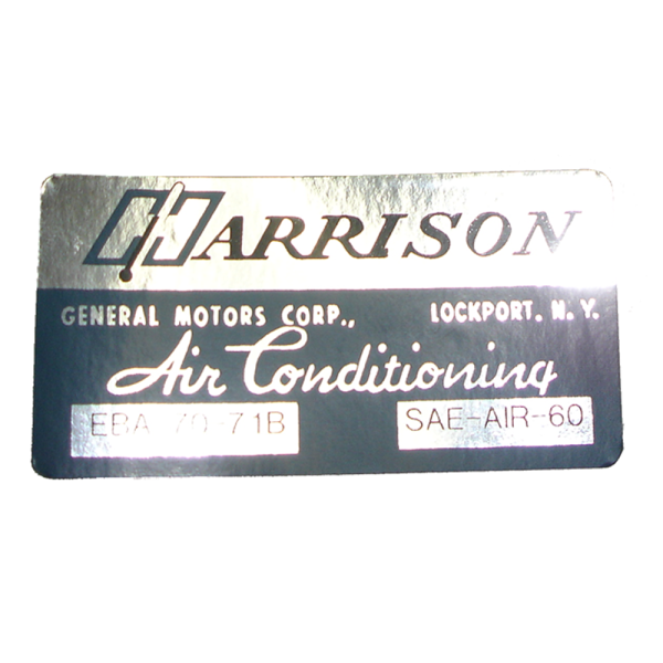 Rubber The Right Way - Air Conditioner Evaporator Box Decal