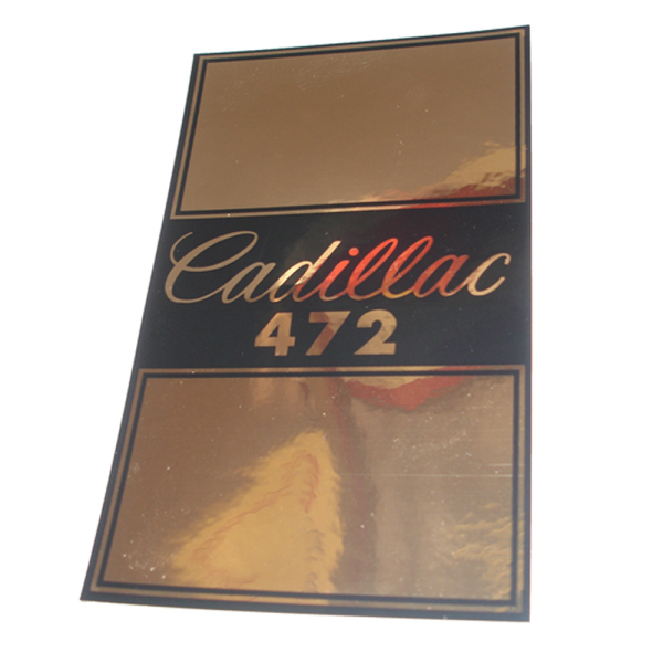 Rubber The Right Way - Air Cleaner "472" Decal