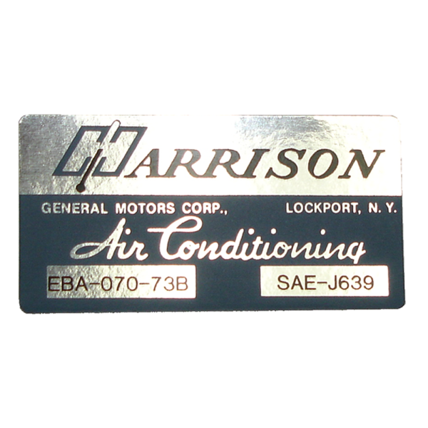 Rubber The Right Way - Air Conditioner Evaporator Box Decal