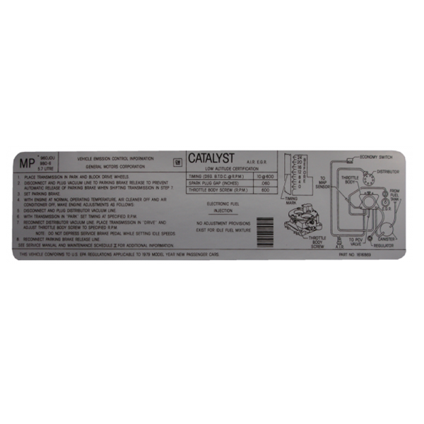 Rubber The Right Way - 5.7 Litre Emissions Decal