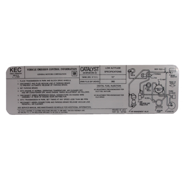 Rubber The Right Way - 4.1 Litre AT Emissions Decal