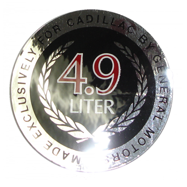 Rubber The Right Way - Air Cleaner Decal - 4.9 Liter