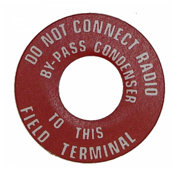 Rubber The Right Way - Generator Warning Tag