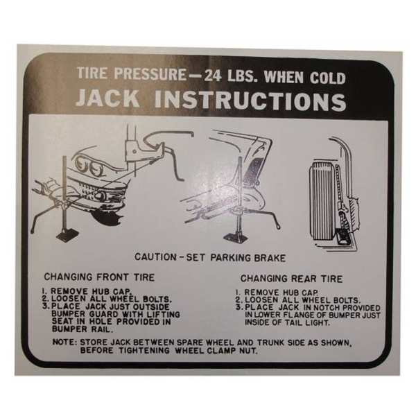 Rubber The Right Way - Jack Instructions Decal