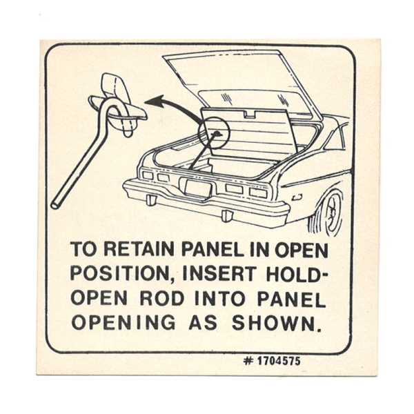 Jim Osborne Reproductions - Jack Instructions Decal