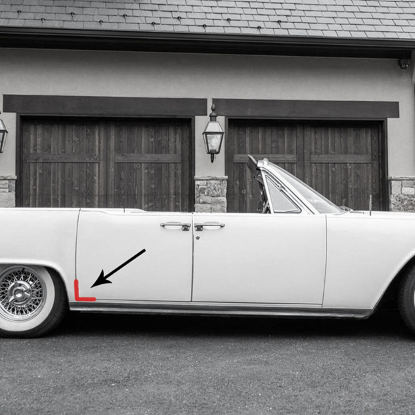 Steele Rubber - Rear Door Lower Corner Seal