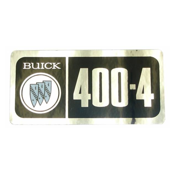 Valve Cover Decal - 400-4