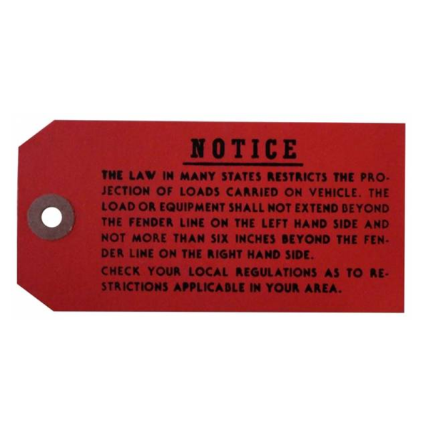 Tag - Luggage Rack Instructions