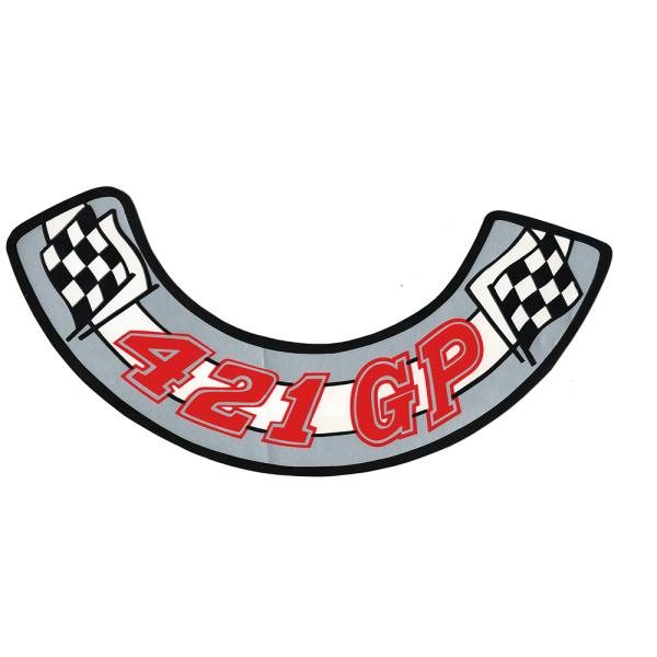 Pontiac Air Cleaner Decal