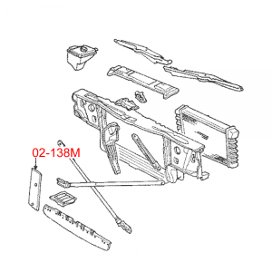 Rubber The Right Way - Radiator Side Air Baffle - Image 2