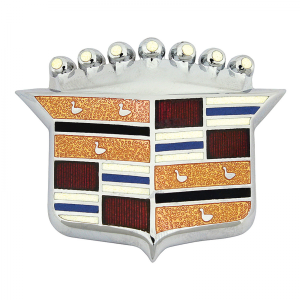 Cadillac Crest Emblem On Hood