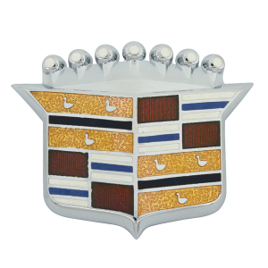 Cadillac Crest Emblem On Hood