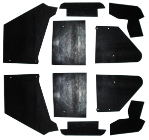 Splash Apron / A Arm Dust Shield Kit