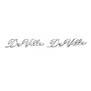 "DeVille" Emblem - On Rear Quarter Panel