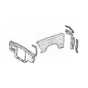 Rubber The Right Way - Front Fender Dust Shield Kit - Image 2