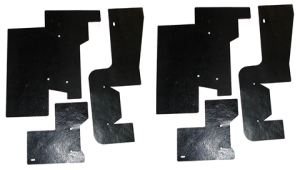 Splash Apron / A Arm Dust Shield Kit